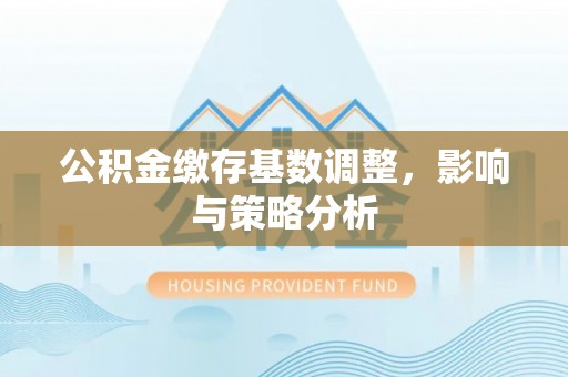 吴兴公积金缴存基数调整，影响与策略分析