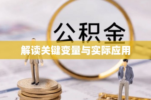 吴兴解读关键变量与实际应用